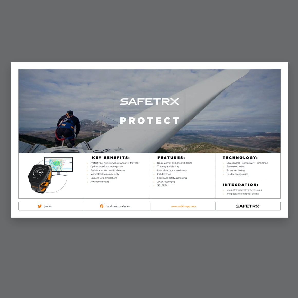 SafeTrx brochure